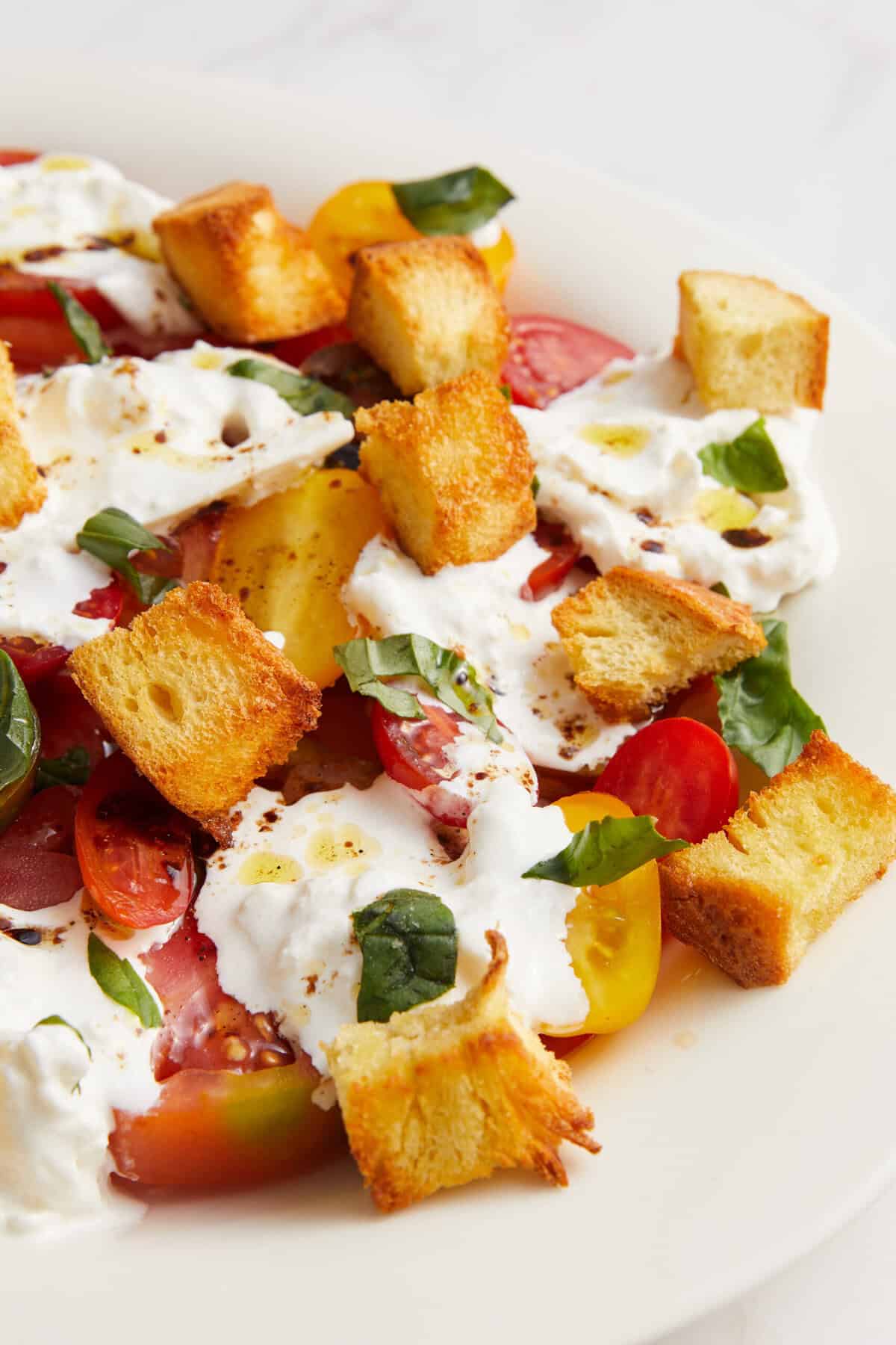 Burrata Tomato Salad - foodfaithfitness