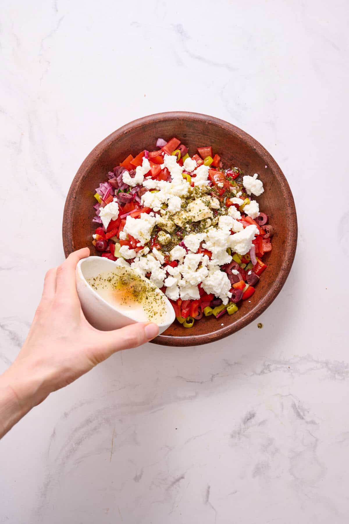 Chopped Greek Salad - foodfaithfitness