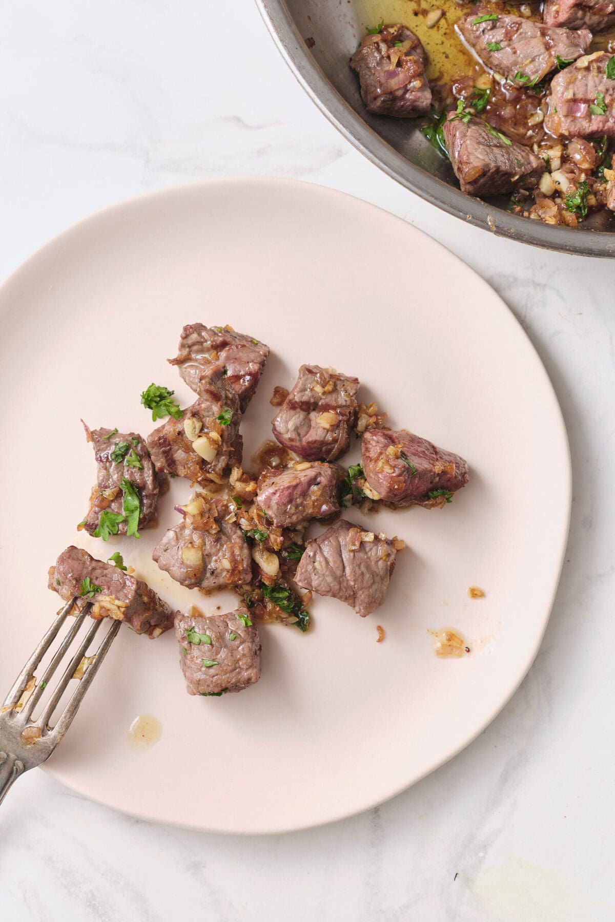 Garlic Butter Steak Bites