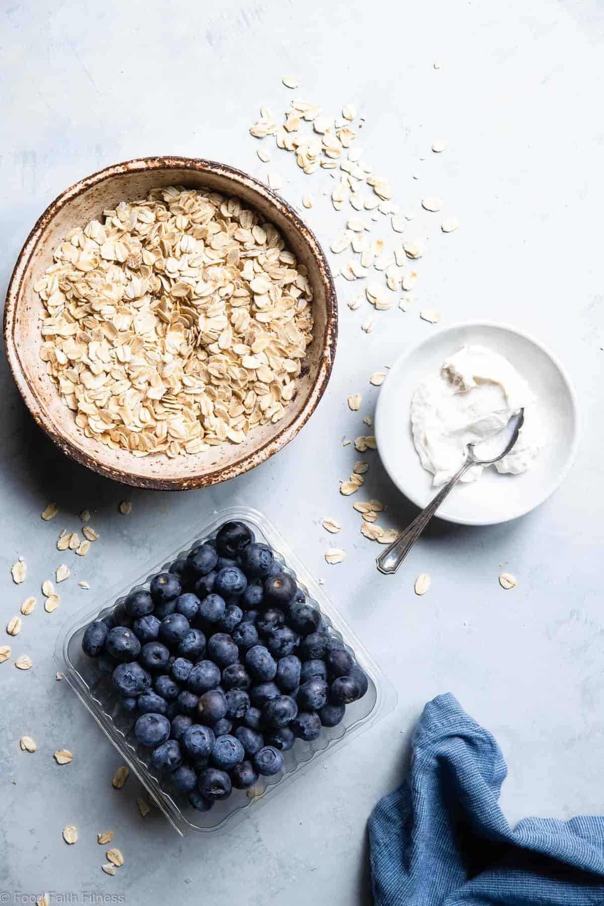 Blueberry Cheesecake Oatmeal - This quick and easy Blueberry Oatmeal with Cheesecake Swirl is a healthy, low fat and gluten free breakfast that tastes like waking up to cheesecake! | #Foodfaithfitness | Blueberry Cheesecake Oatmeal - This quick and easy Blueberry Oatmeal with Cheesecake Swirl is a healthy, low fat and gluten free breakfast that tastes like waking up to cheesecake! | #Foodfaithfitness |